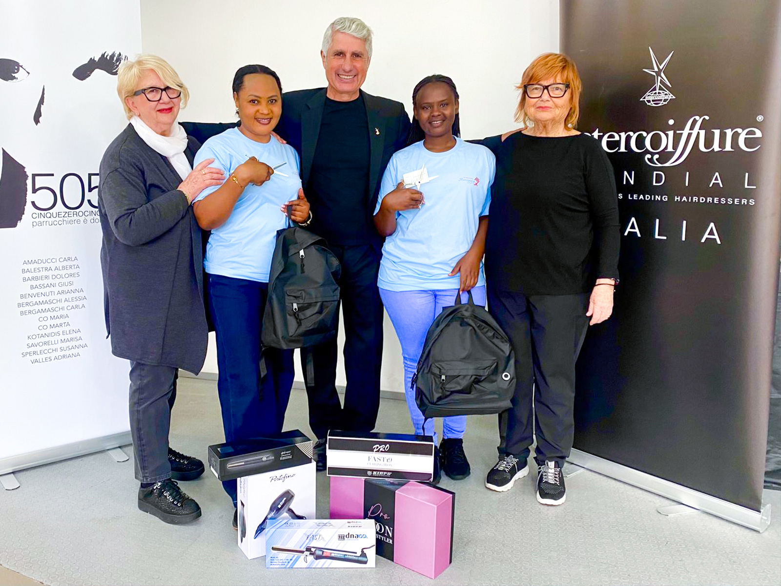 Dall’Italia al Ruanda: formazione senza confini nel settore hairdressing