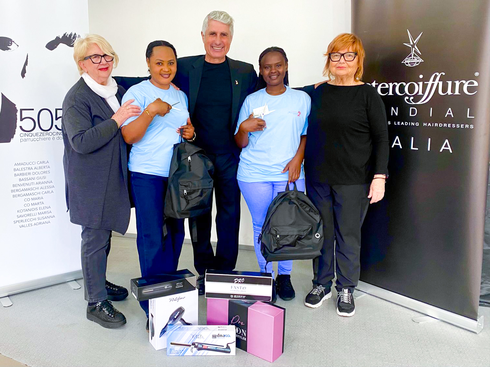 Progetto formazione hairdressing tra Italia - Ruanda