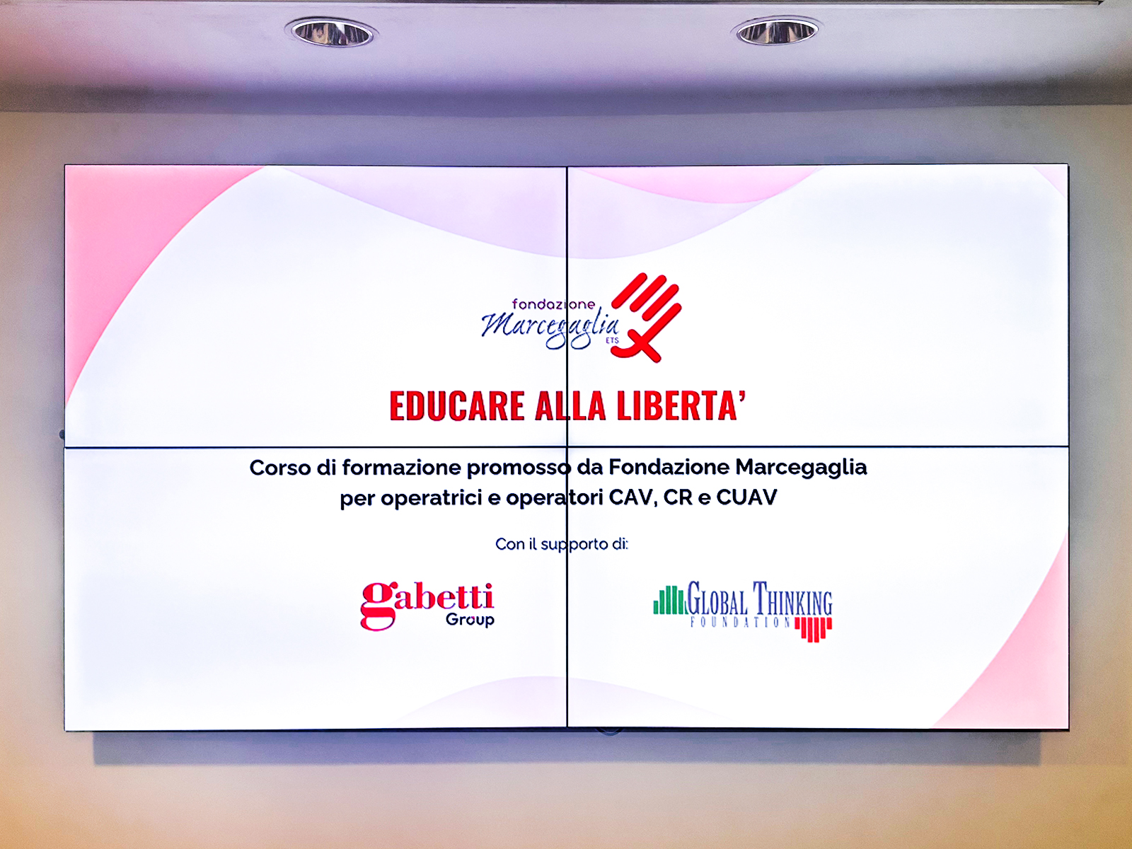 Global Thinking Foundation e Fondazione Marcegaglia - networking autonomia economica