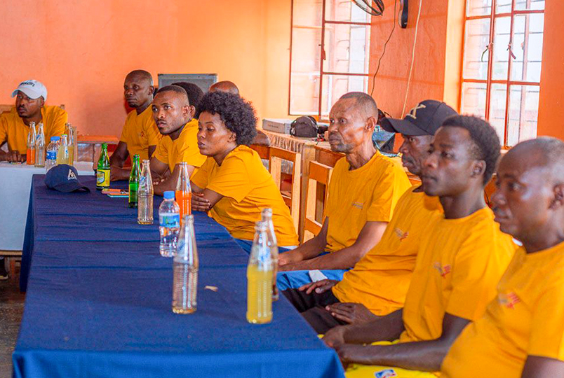 Incontro staff - Diario viaggio progetti Ruanda - Fondazione Marcegaglia