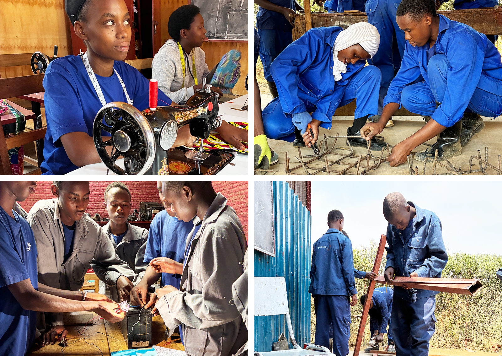 Progetti lavoro - Diario viaggio progetti Ruanda - Fondazione Marcegaglia