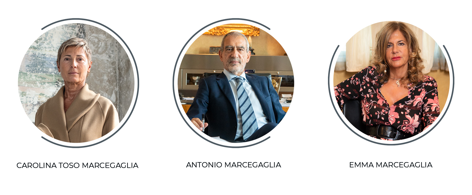 Anniversario Fondazione Marcegaglia - Firme Carolina, Antonio ed Emma